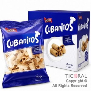 CUBANITOS PARA RELLENAR 15 X 150 GRS X 1